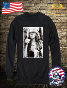 Vintage Stevie Nicks Love Music Retro Flag American Sweatshirt