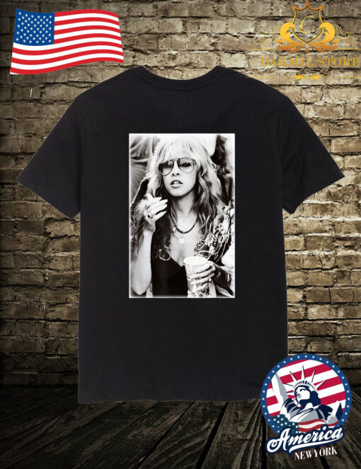 Vintage Stevie Nicks Love Music Retro Flag American T Shirt