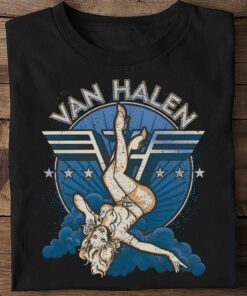 Funny Vintage Van Halen band 1978 Concert World Tour Shirt 5