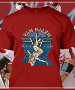 Funny Vintage Van Halen band 1978 Concert World Tour Shirt 7