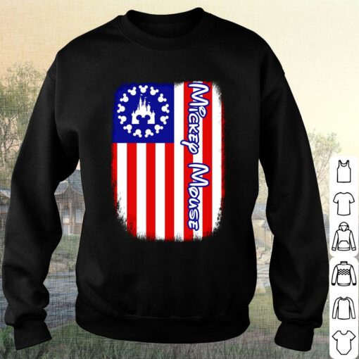 Walt Disney American Flag Mickey Mouse Shirt, American Flag Mickey Mouse Shirt 3