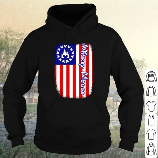 Walt Disney American Flag Mickey Mouse Shirt, American Flag Mickey Mouse Shirt 4