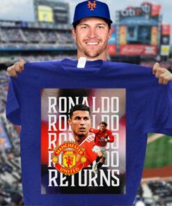 Premium Welcome Back Home Cristiano Ronaldo Returns Manchester United Shirt 6