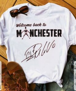 Official Welcome Back To Manchester United CR7 Cristiano Ronaldo Signature Shirt 5