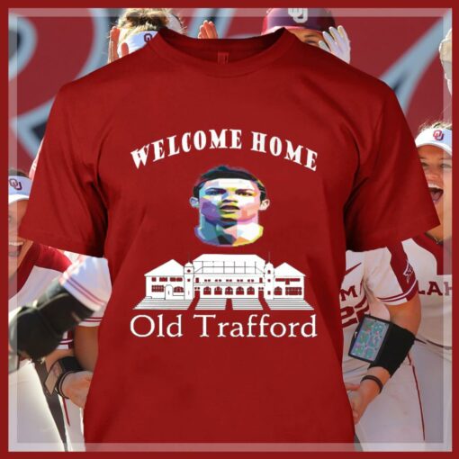 Original Welcome Home Cristiano Ronaldo Old Trafford Manchester United FC Shirt 4