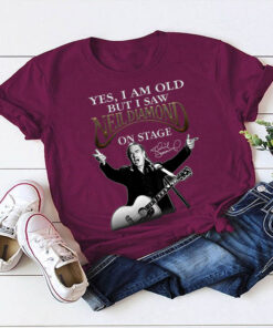 Yes I Am Old But I Saw Nell Diamend Stage T shirt