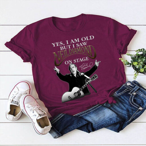 Yes I Am Old But I Saw Nell Diamend Stage T shirt