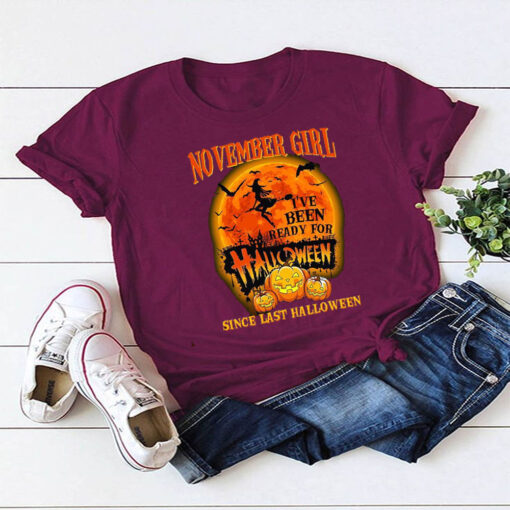 irl I've Been Ready For Halloween Since Last Halloween Shirt