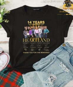 14 Years 2007-2021 Heartland Thank you For The Memories shirt 4