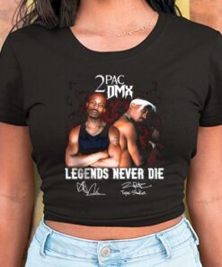 2Pac DMX Legends Never Die Shirt, DMX Shirt, DMX Rapper For Men Shirt 5