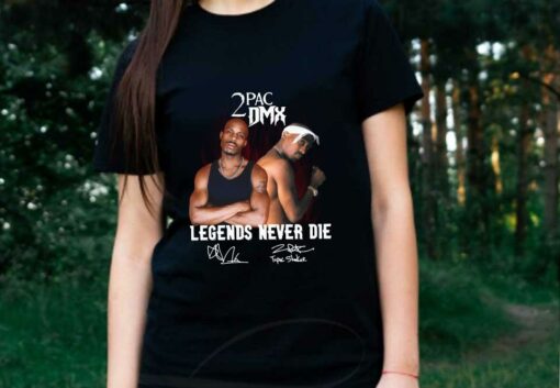 2pac And Dmx Legend Shirt, 2pac Dmx Legends Never Die Signatures Shirt, 2pac & Dmx Shirt 2