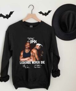 2pac And Dmx Legend Shirt, 2pac Dmx Legends Never Die Signatures Shirt, 2pac & Dmx Shirt 6