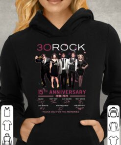 Premium 30 Rock 15th anniversary 2006-2021 thank you for the memories signatures shirt 7