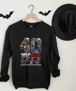 40 Years Of 1981 2021 Motley Crue Thank You For The Memories Signatures Shirt, 40 Years Motley Crue Shirt 6
