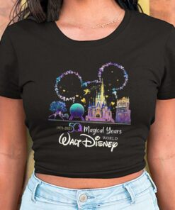 50th Anniversary Walt Disney World 1971-2021 Shirt, Mickey Mouse Ears For Men Shirt 5