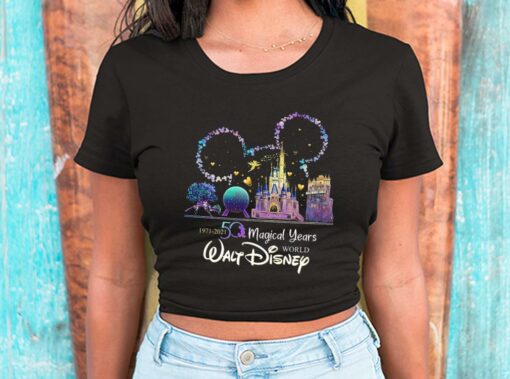 50th Anniversary Walt Disney World 1971-2021 Shirt, Mickey Mouse Ears For Men Shirt 2