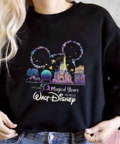 50th Anniversary Walt Disney World 1971-2021 Shirt, Mickey Mouse Ears For Men Shirt 6