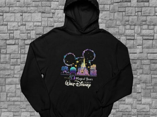 50th Anniversary Walt Disney World 1971-2021 Shirt, Mickey Mouse Ears For Men Shirt 4