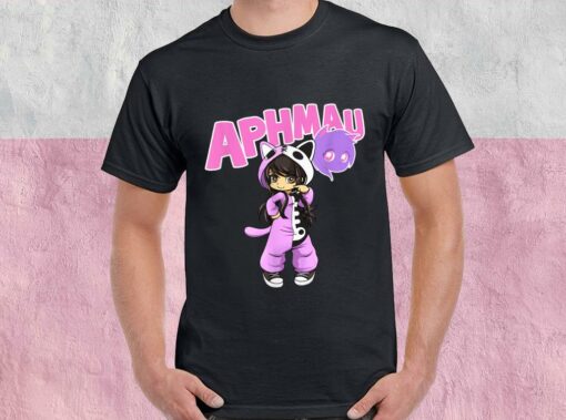 Aphmau Shirt, Aphmau Kawaii Anime Shirt, Youtuber Top Gamers Boys Girls Novelty Gaming Game For Men Shirt 1