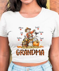 Athan Emma Jack Sophia James David Grandma Shirt, Grandma Shirt, Halloween For Men Shirt 5