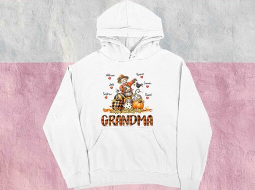Athan Emma Jack Sophia James David Grandma Shirt, Grandma Shirt, Halloween For Men Shirt 4
