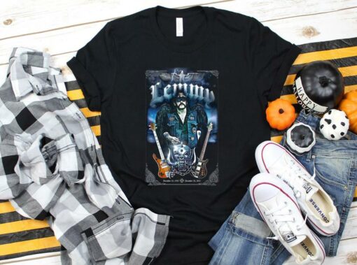 Awesome Lemmy Motorhead Rock Band Shirt, Ian Fraser Kilmister Shirt, Lemmy Shirt 1