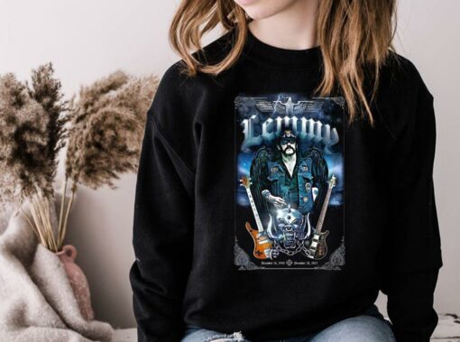 Awesome Lemmy Motorhead Rock Band Shirt, Ian Fraser Kilmister Shirt, Lemmy Shirt 4
