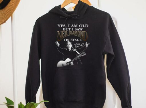 Awesome Neil Diamond Shirt, I Am old But I Saw Neil Diamond On Stage Shirt 3