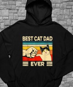 Best Cat Dad Ever Shirt, Cat Day For Men Shirt 7