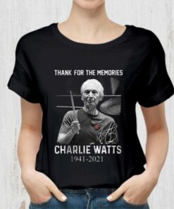 Funny Best Seller Charlie Watts Rest In Peace The Rolling Stones Shirt 5