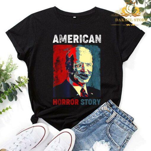 Biden Horror American Zombie Story Halloween Shirt,Biden Zombie Shirt 1
