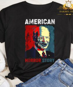 Biden Horror American Zombie Story Halloween Shirt,Biden Zombie Shirt 5