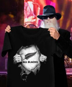 Official Blood Inside Me All Blacks Logo Shirt 6