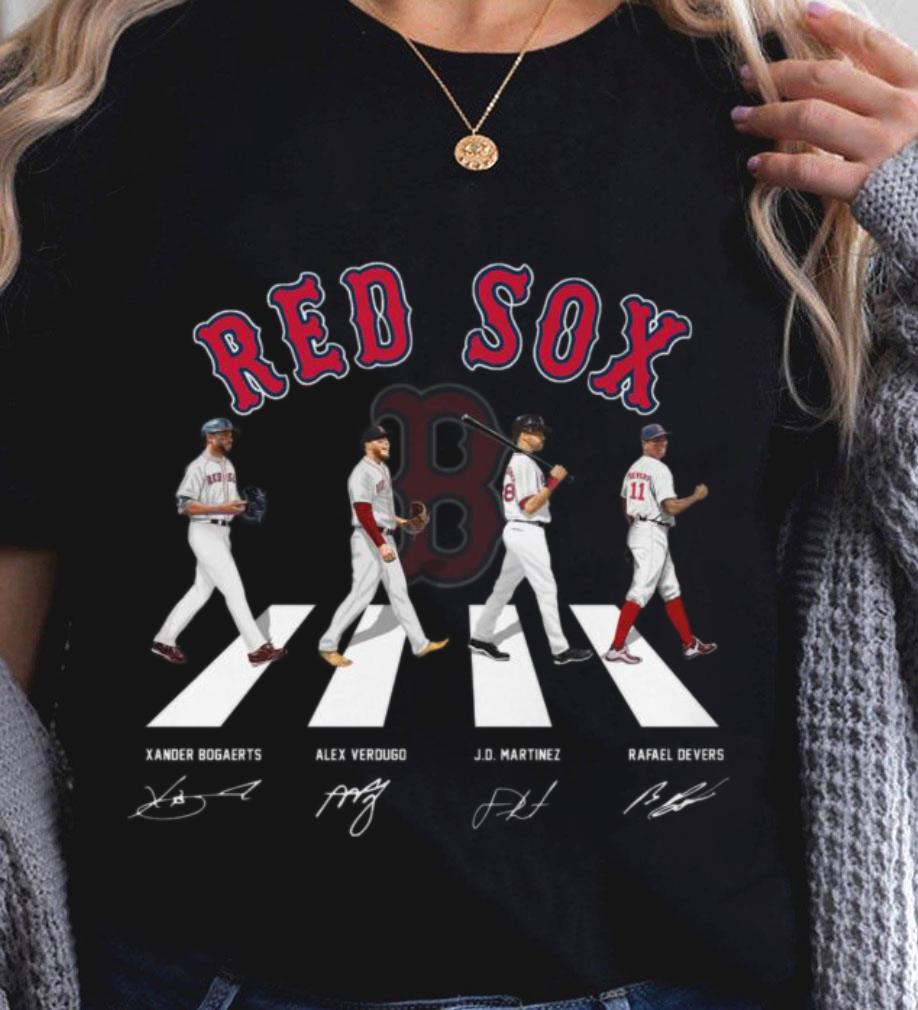 Original Boston Red Sox Abbey Road Signatures Shirt, Xander Bogaerts, Alex Verdugo, J.D. Martinez, Rafael Devers 3 Trending fashion news Boston Red Sox Abbey Road Signatures Shirt, Xander Bogaerts, Alex Verdugo, J.D. Martinez, Rafael Devers