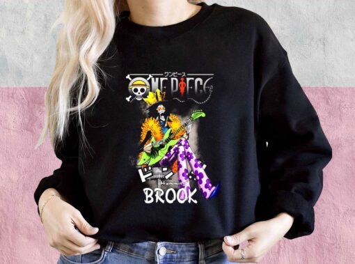 Brook Shirt, One Piece Soul King Brook Shirt, One Piece Shirt, Brook Soul King Musician For Men Shirt 3