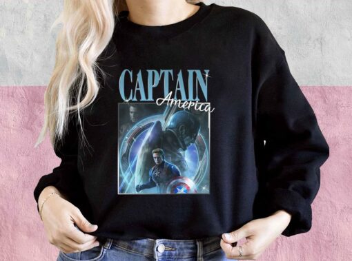 Captain America Shirt, Chris Evans Shirt, Avengers Marvel Hero Shirt, Steve Rogers For Men Shirt 3