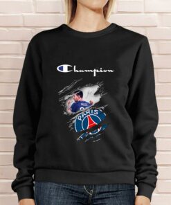 Best Champion Lionel Messi Paris Saint Germain Torn Shirt 7