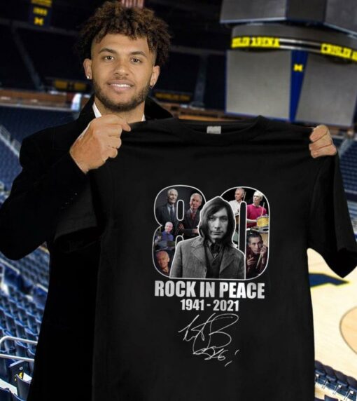Official Charlie Watts Memorial Rock Legend Drummer Rock In Peace Shirt 1