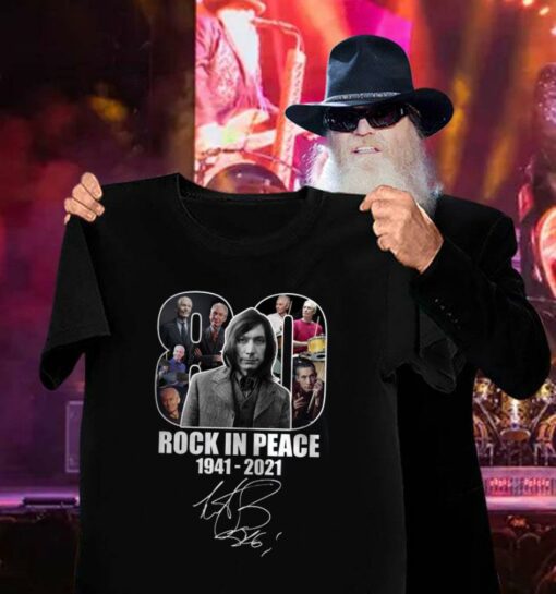 Official Charlie Watts Memorial Rock Legend Drummer Rock In Peace Shirt 3