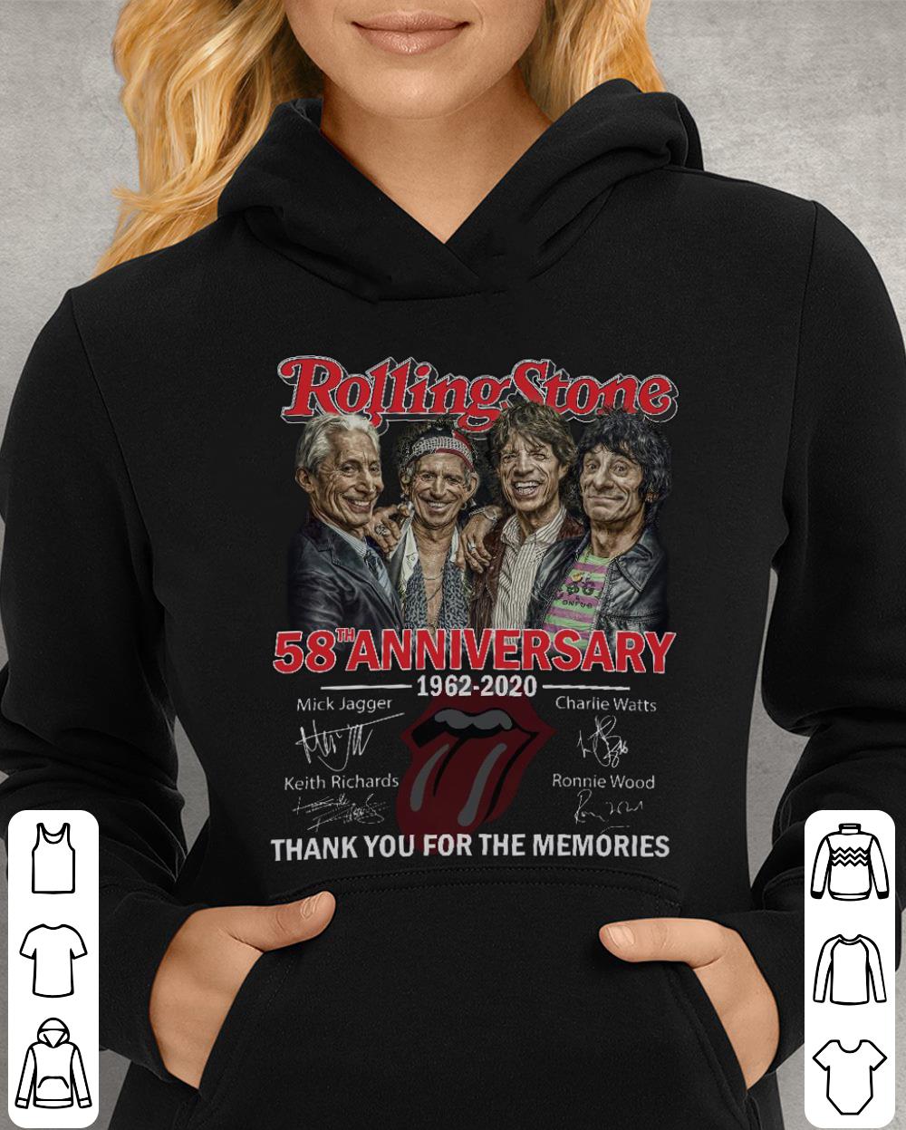 Charlie Watts Rolling Stones 58th Anniversary 1962-2020 Signatures Thank Memories Shirt, Mick Jagger, Keith Richards, Ronnie Wood Awesome Charlie Watts Rolling Stones 58th Anniversary 1962-2020 Signatures Thank Memories Shirt, Mick Jagger, Keith Richards, Ronnie Wood 4