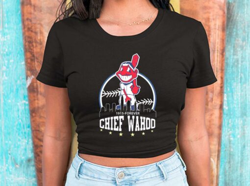 Chief Wahoo Shirt, Chief Wahoo 1915 Forever Shirt, Cleveland Indians Since 1915 To Forever For Men Shirt 2