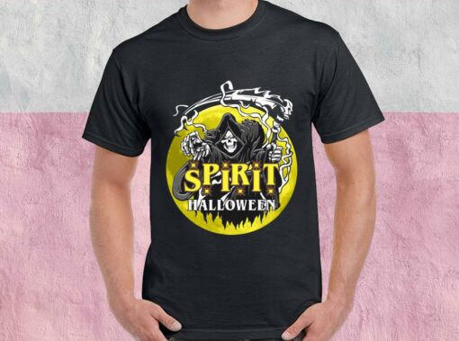 Death Spirit Halloween Shirt, Halloween Death Spirit Shirt, Halloween For Men Shirt 1