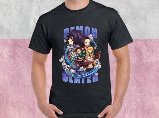 Demon Slayer Shirt, Kimetsu No Yaiba Shirt, Tanjiro Kamado For Men Shirt 1