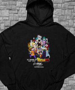 Dragon Ball Shirt, 37 Years 1984 2021 Dragon Ball Shirt, Toriyama Akira Thank You For The Memories For Men Shirt 7