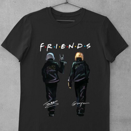Awesome Friends Daft Punk Signatures Thomas Bangalter Guy-Manuel Shirt 1