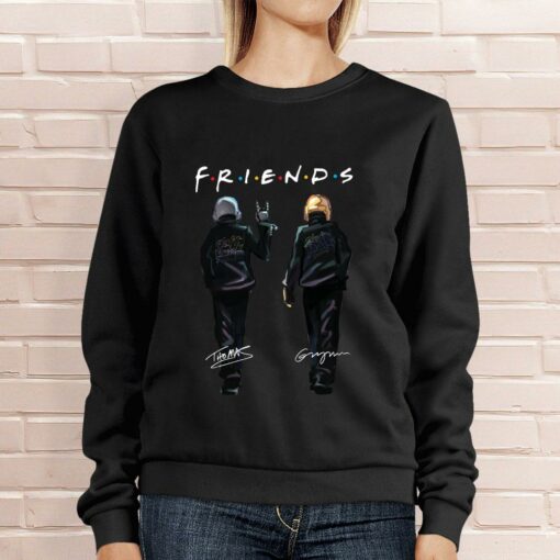 Awesome Friends Daft Punk Signatures Thomas Bangalter Guy-Manuel Shirt 4