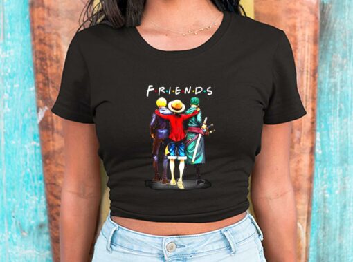 Friends One Piece Luffy Zoro Sanji Shirt, One Piece Luffy Zoro Sanji Friends Shirt, One Piece For Men For Men Shirt 2