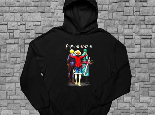 Friends One Piece Luffy Zoro Sanji Shirt, One Piece Luffy Zoro Sanji Friends Shirt, One Piece For Men For Men Shirt 4