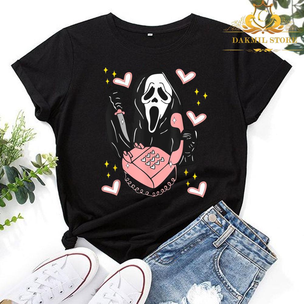 Ghostface Calling Halloween Funny, Scream You Hang Up Shirt