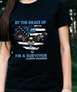 God Eagles I'm A Survivor Diabetes Shirt, By The Grace Of God I'm A Survivor Diabetes Awareness Shirt 1 God Eagles I'm A Survivor Diabetes Shirt, By The Grace Of God I'm A Survivor Diabetes Awareness Shirt 5